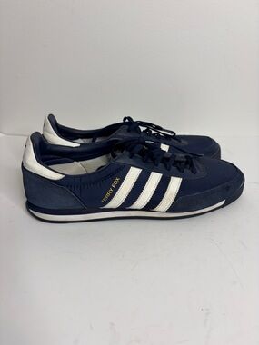 Adidas Shoes Mens 11 Navy Blue Orion Terry Fox 40th Anniversary Suede  FV5449